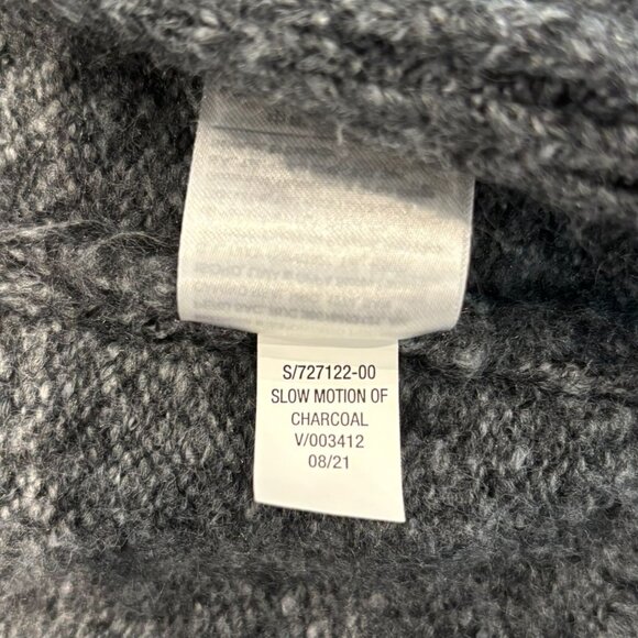 Old Navy Boucle Knit Cardigan “Slow Motion of Charcoal” Open Front Womens XL - Picture 7 of 7